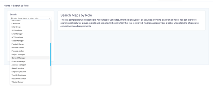Dropdown role