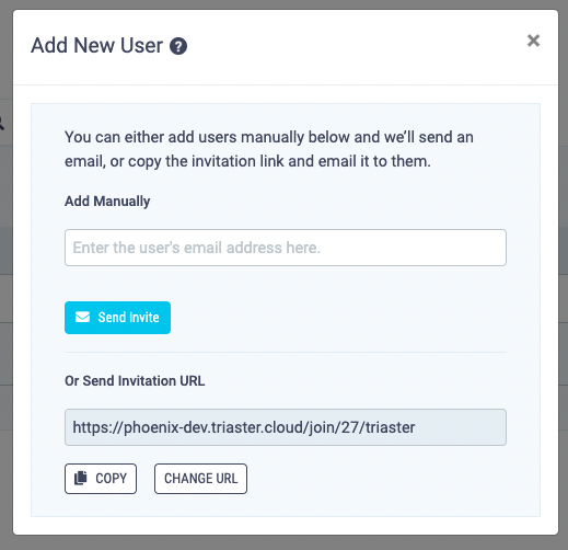 Add a New User